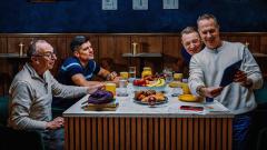 Michael Vaughan, David ‘Bumble’ Lloyd, Phil ‘Tuffers’ Tufnell and Sir Alastair Cook 